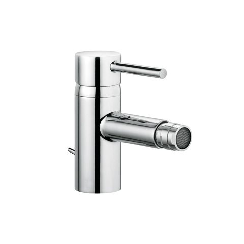 Kludi Bozz Bidet-Einhandmischer Ausladung 110mm DN10, chrom, mit Ablaufgarnitur 385330576