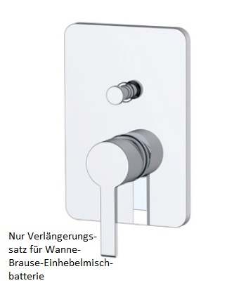 Avenarius Verlängerungs-Satz 25mm chrom 9909087000