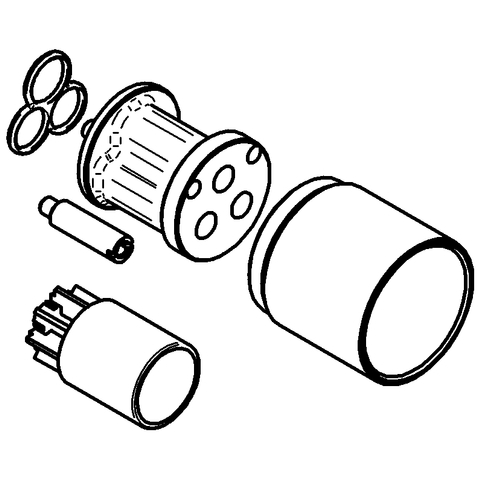 Grohe UP-Verlängerungsset 440403 für Eichelberg UP-Einhandmischer Wanne/Brause 44040300