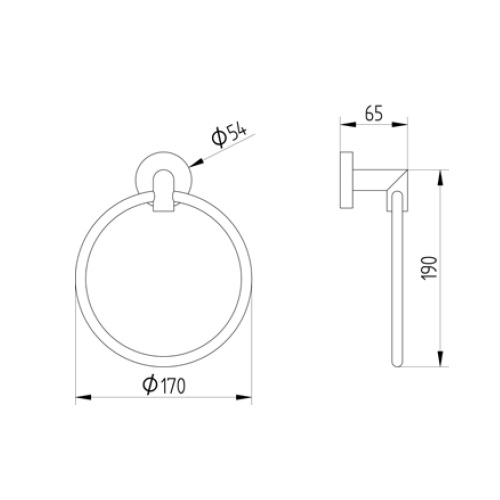 Avenarius Handtuchring 2001500040
