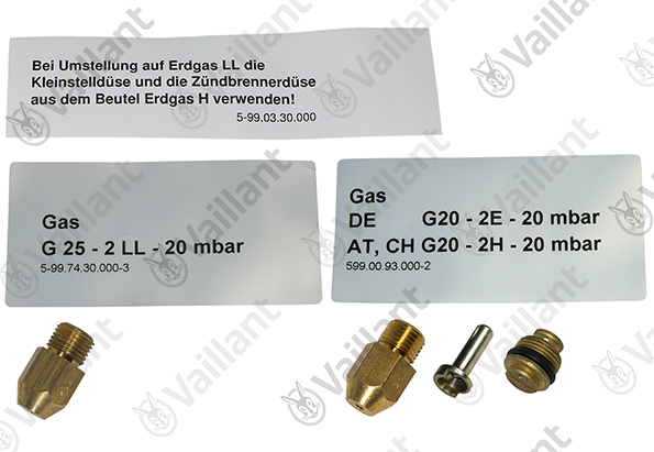 Vaillant Umstellsatz 0010042273