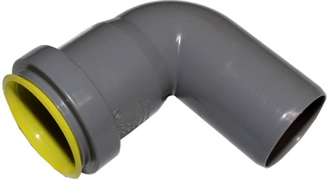 Wolf Bogen DN40 87 Grad aus Polypropylen, für MGK 2651080