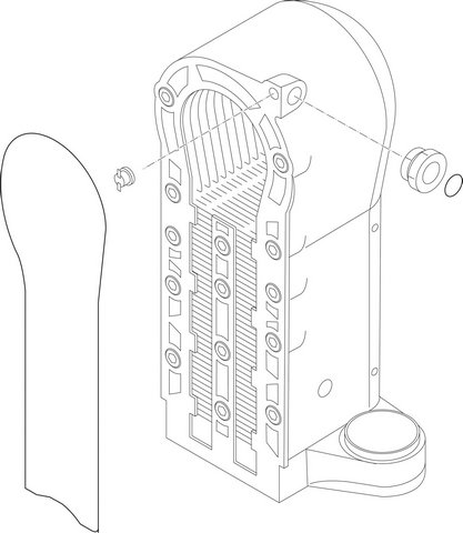 Bosch Wärmetauscher 87154069400