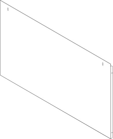 Bosch / Buderus Abdeckung vorne unten 8738209627