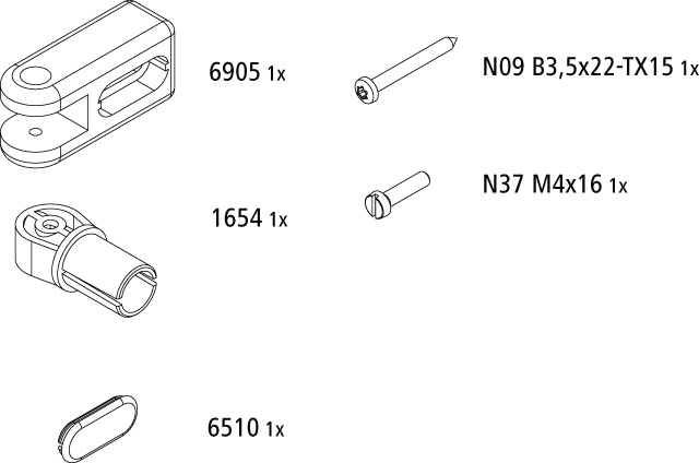 Kermi Set Wandaufnahme/Stabilisator Farbe: silber hochglanz 2539094