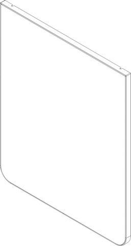 Bosch Blende Glas Speicher schwarz 87186683170