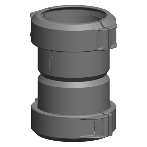 Atec PolyTop Kupplung DN80 für Rohr flexibel 1351