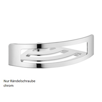 Avenarius Rändelschraube chrom 1009028010