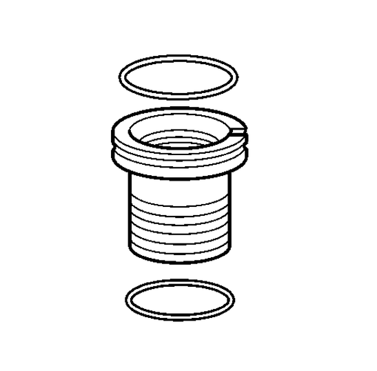 Hansa äußere Spindel M33x1.5 59913994
