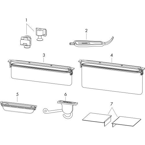 Hansgrohe RainDrain Rock Duschrinne 1200mm kürzbar und befliesbar 56034000